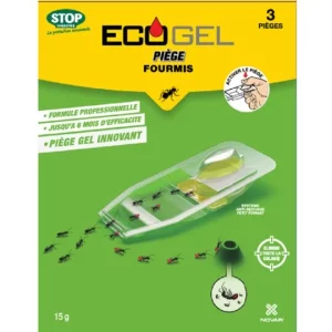 X3 Pieges Fourmis Ecogel Stop