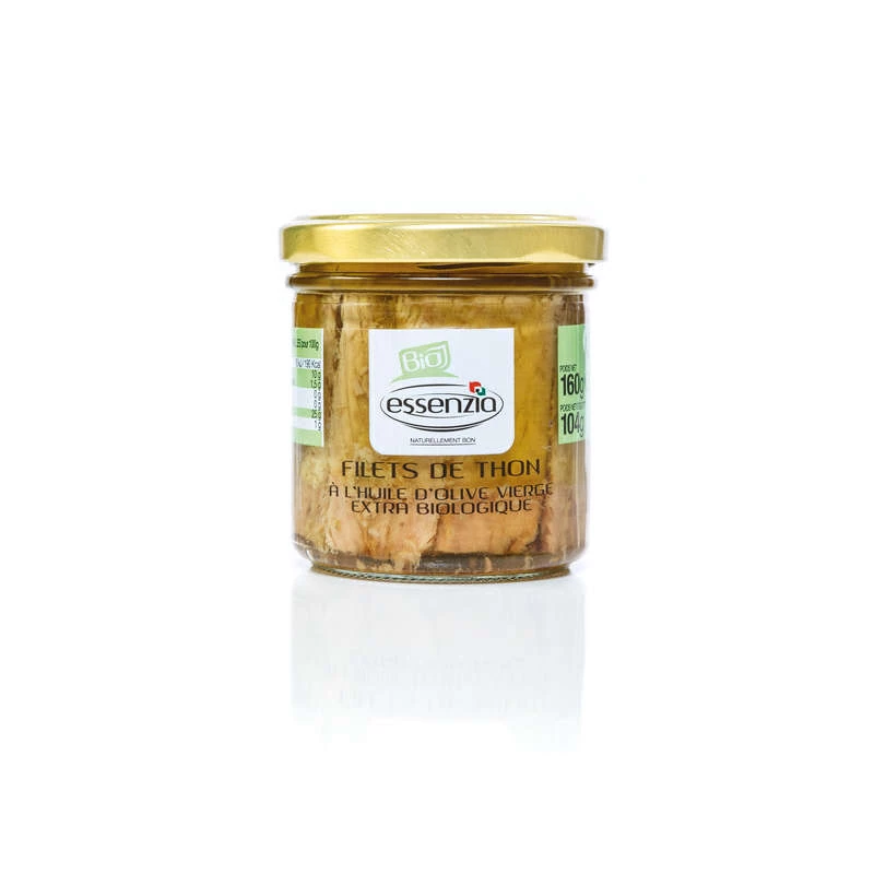 Filets De Thon Bio 160g