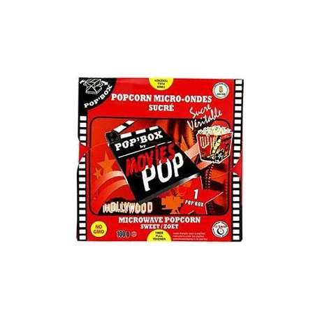 Pop corn microwave sweet 100g - Movies Pop