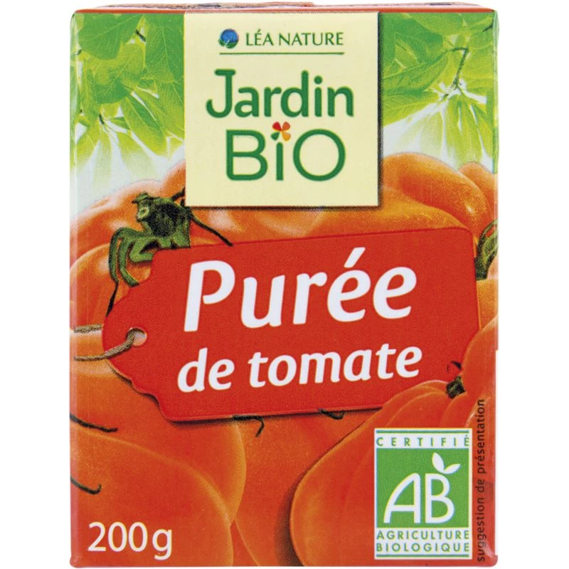 Purê de tomate 200g Orgânico - JARDIN Bio