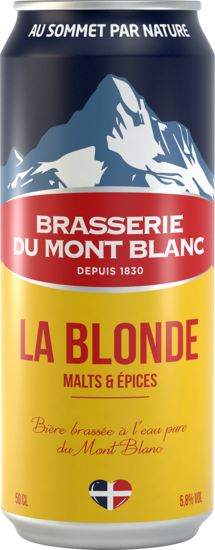 50cl Bte Blonde Mont Blanc