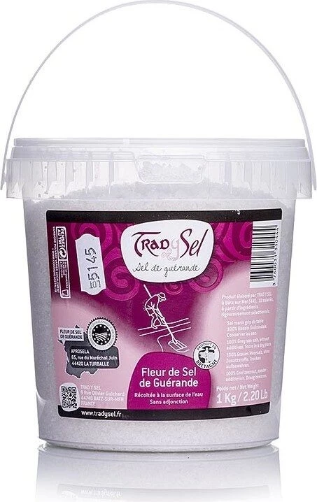 Guer Igp Gray Flower Salt 1kg - Trad Y Sel