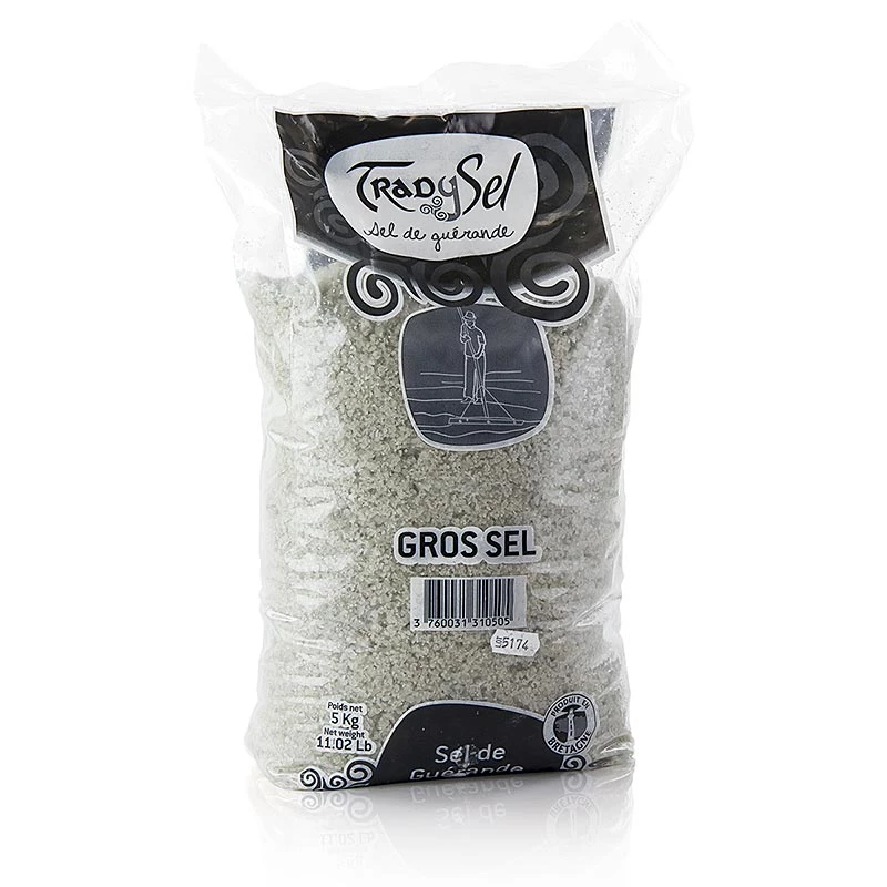 Salt Coarse Gray Guer Igp Bag 5kg - Trad Y Sel