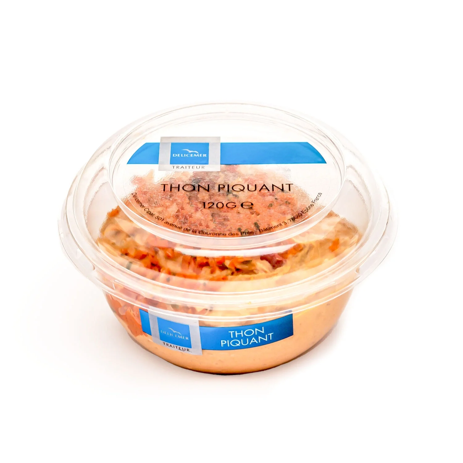 Tuna to spread, spice 120g - Delicemer
