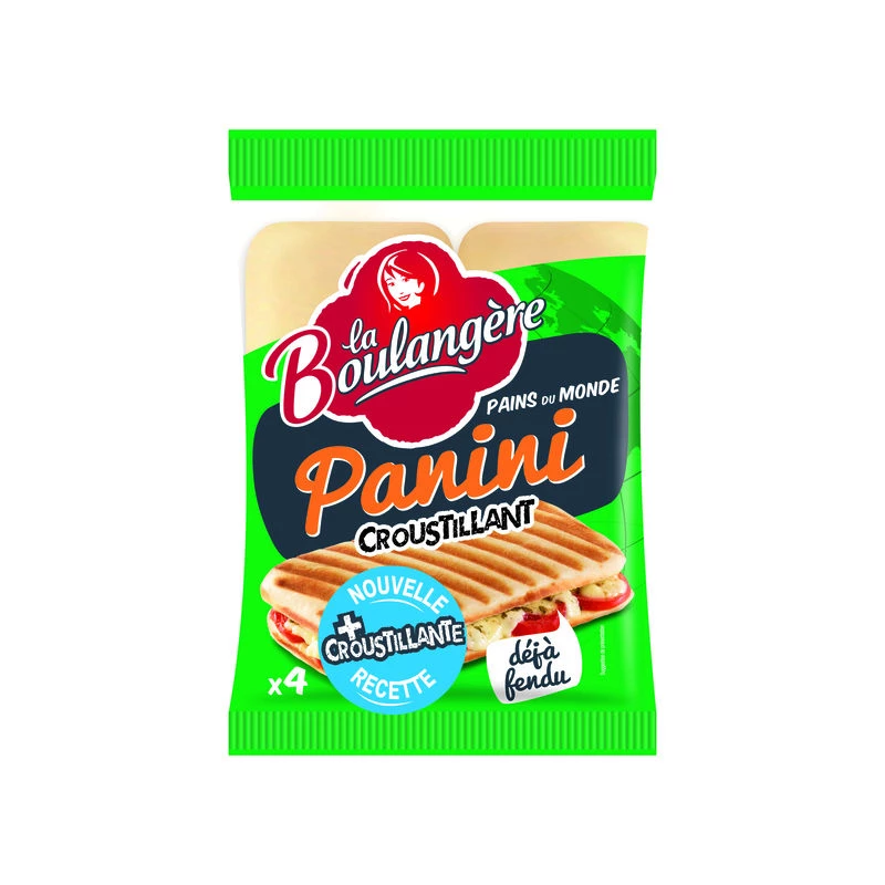 Pains Panini X4 300g - LA BOULANGERE