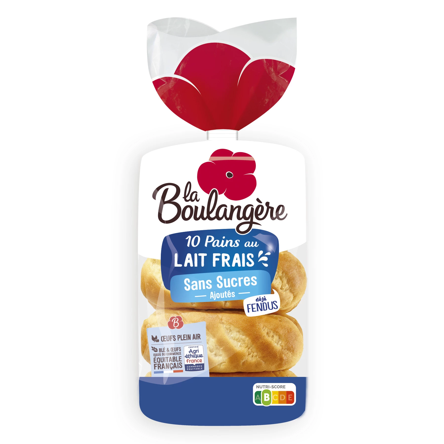 Pain au Lait Sans Sucres Ajoutés - LA BOULANGERE