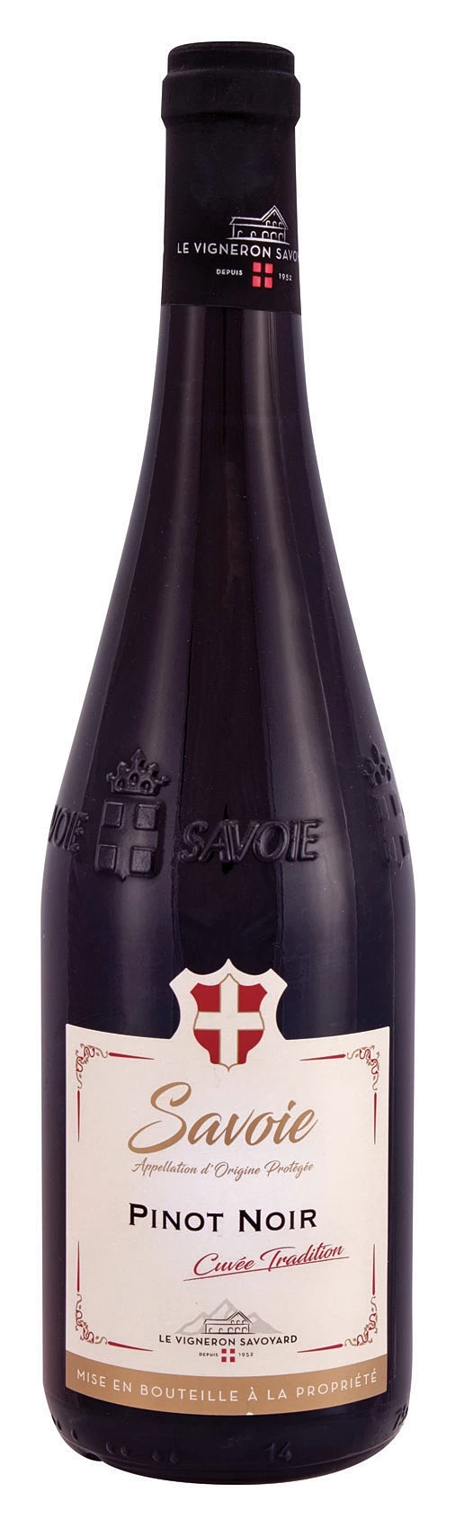 Vin Rouge Pinot Noir, 12,5°, 75cl - LE VIGNERON SAVOYARD