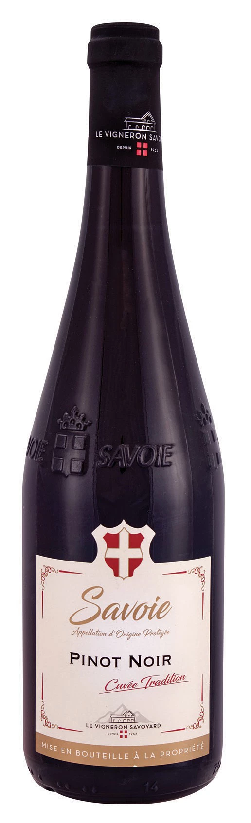 بينوت نوير النبيذ الأحمر، 12.5 درجة، 75cl - LE VIGNERON SAVOYARD