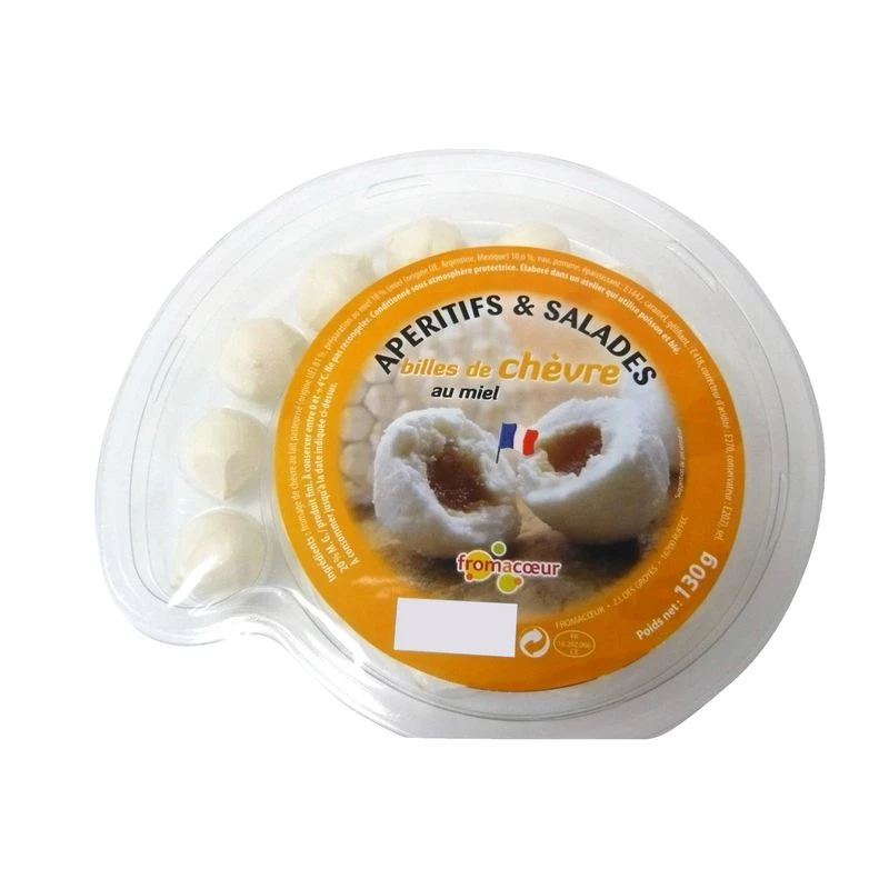 Billes de chèvre au miel 90g - FROMACOEUR