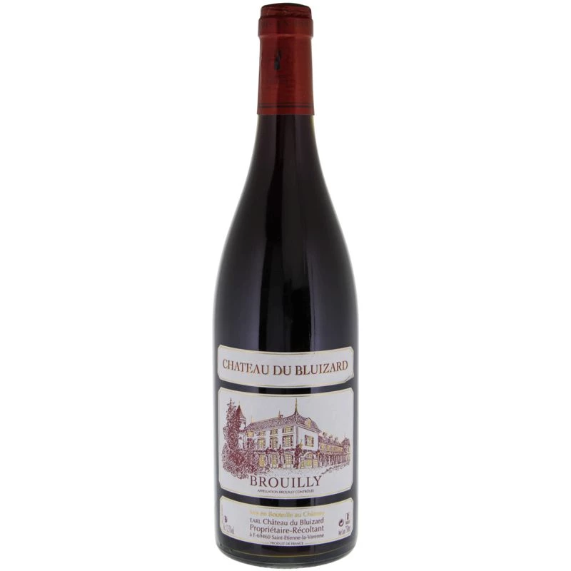 Vin Rouge Brouilly, 13°, 75cl - CHATEAU DU BLUIZARD