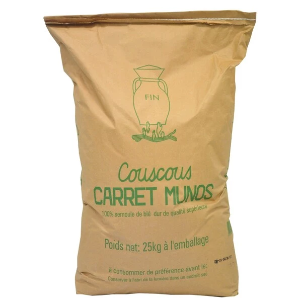 Couscous Fin 25kg - CARRET MUNOS