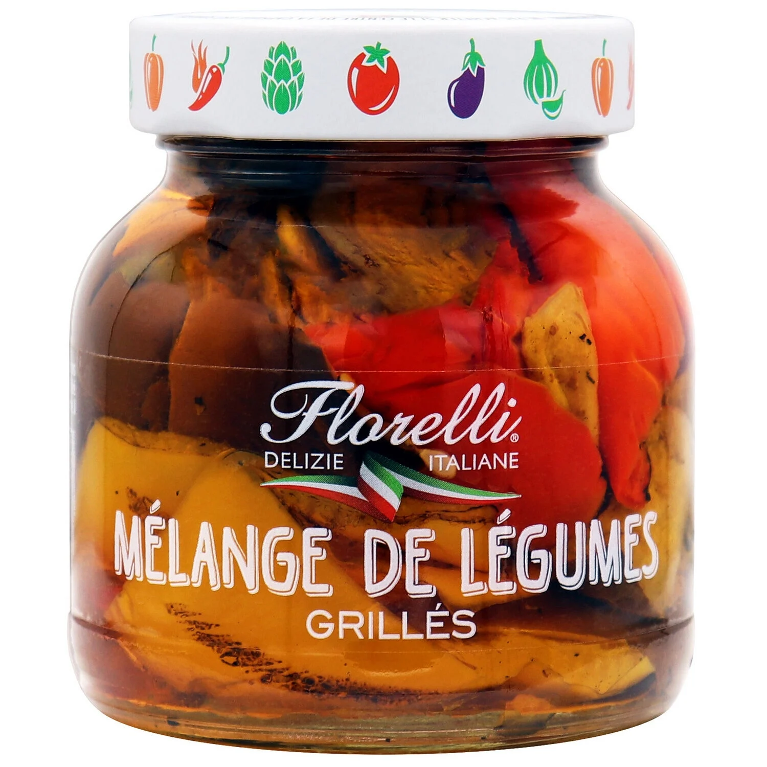 Mixture of grilled vegetables 170g - Florelli