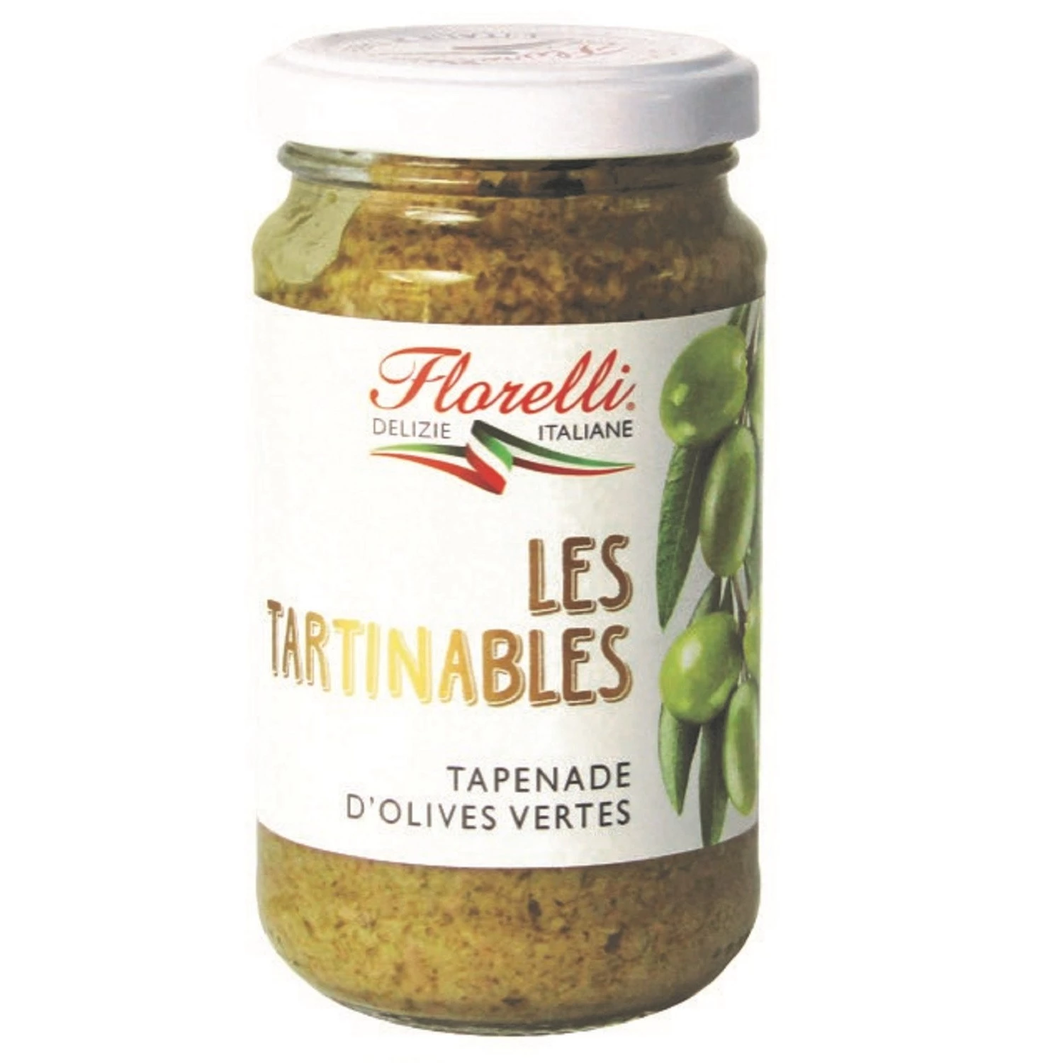 Green Olive Tapenade 190g - Florelli