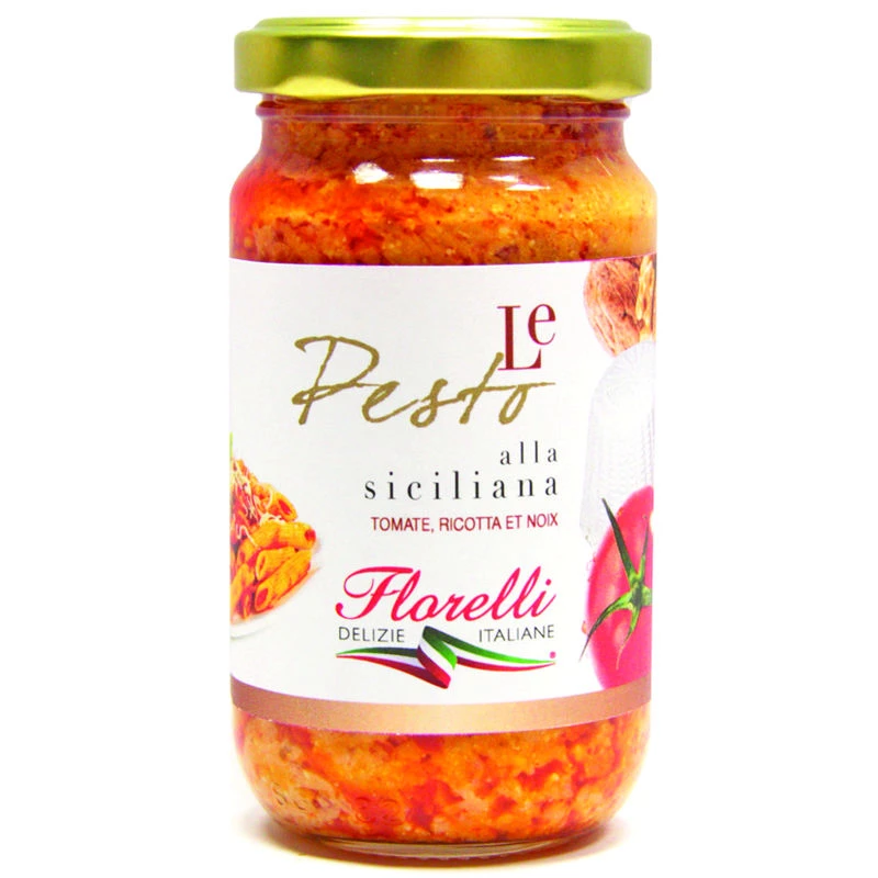 Sicilian Pesto Sauce 190g - Florelli