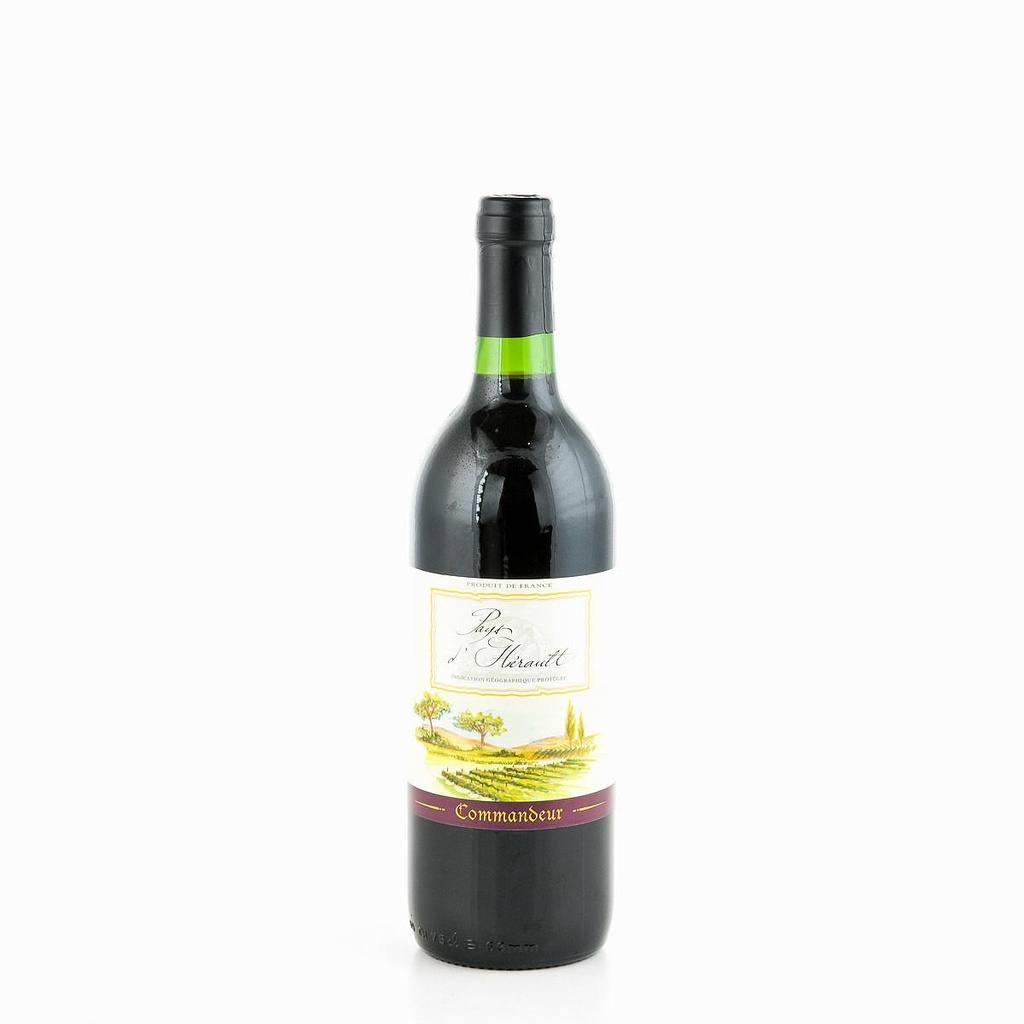 Vin Pays Herault Rouge  *