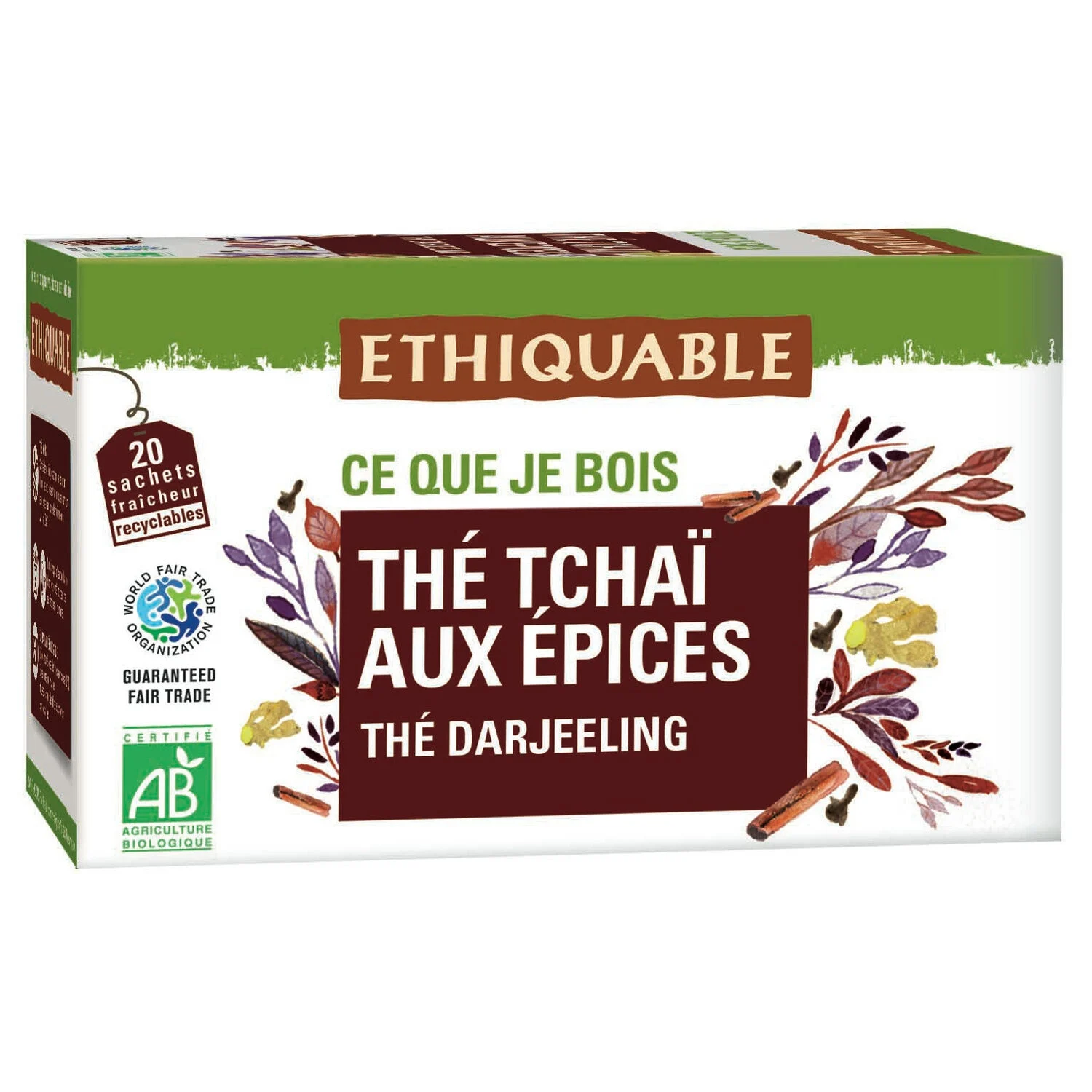 The Tchai Epices Equita 36g Bi