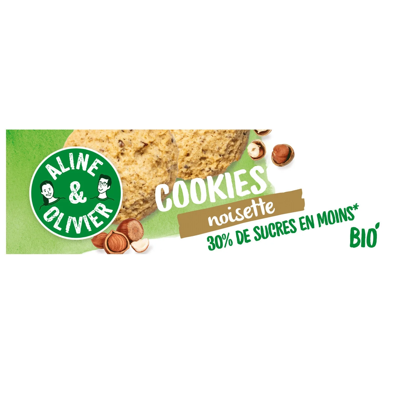 170g Cookies Noisettes Bio