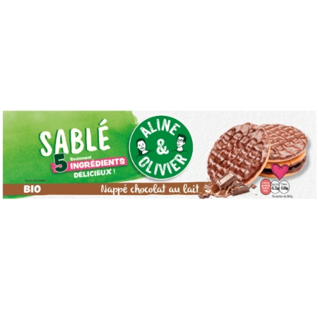 122g A O Bisc Nap Cho Lait Bio