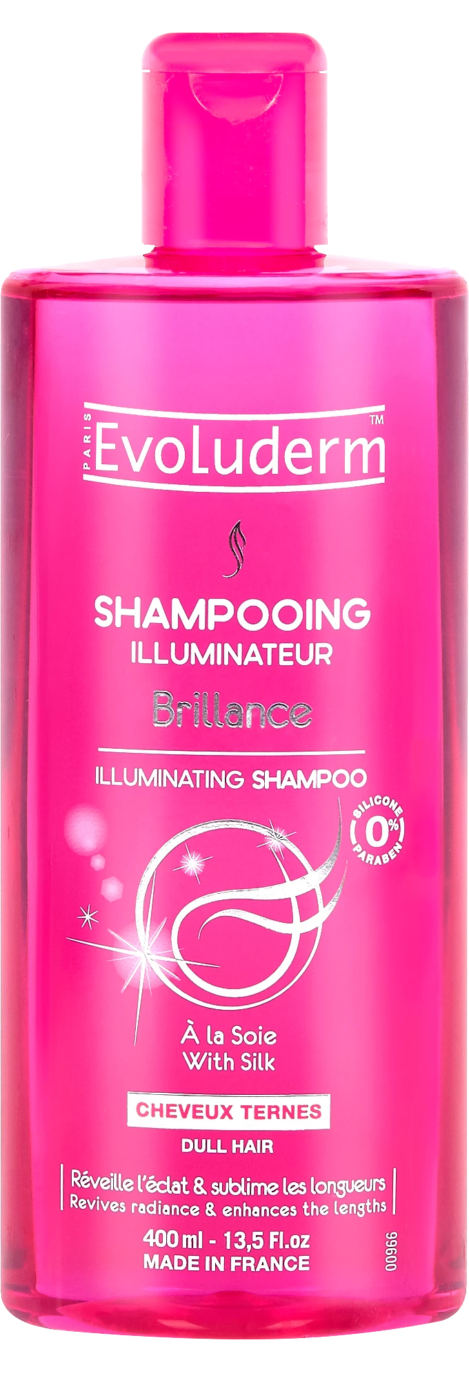 Shampooing Illuminateur Brillance, 400 ml - EVOLUDERM