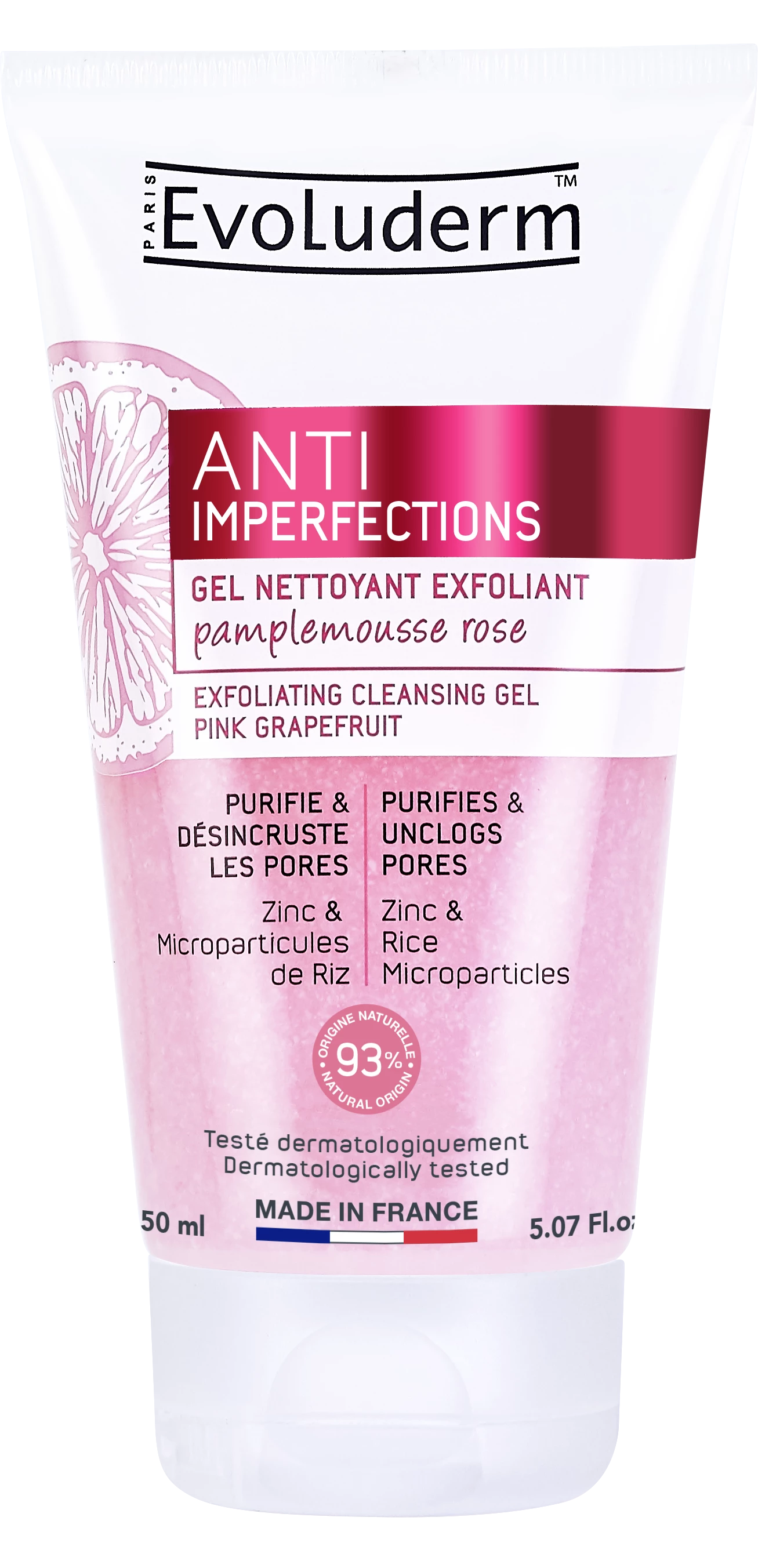 Gel Limpiador Facial Pieles Mixtas, 150ml - EVOLUDERM