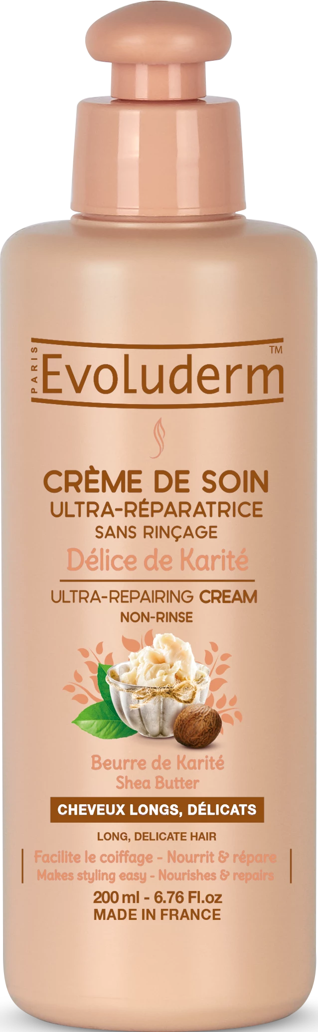 乳木果 Délice 超级修复霜，200ml - EVOLUDERM