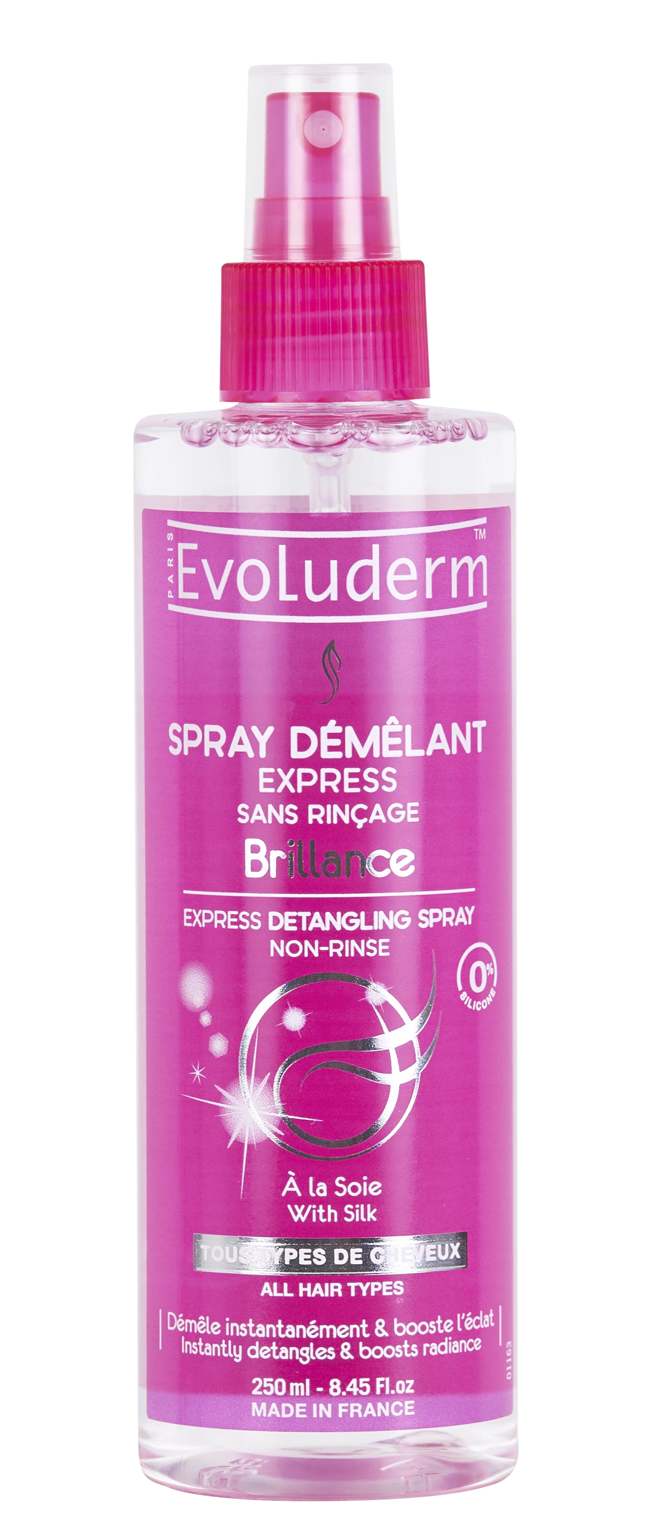 Spray Démêlant Express Brillance 250ml - Evoluderm