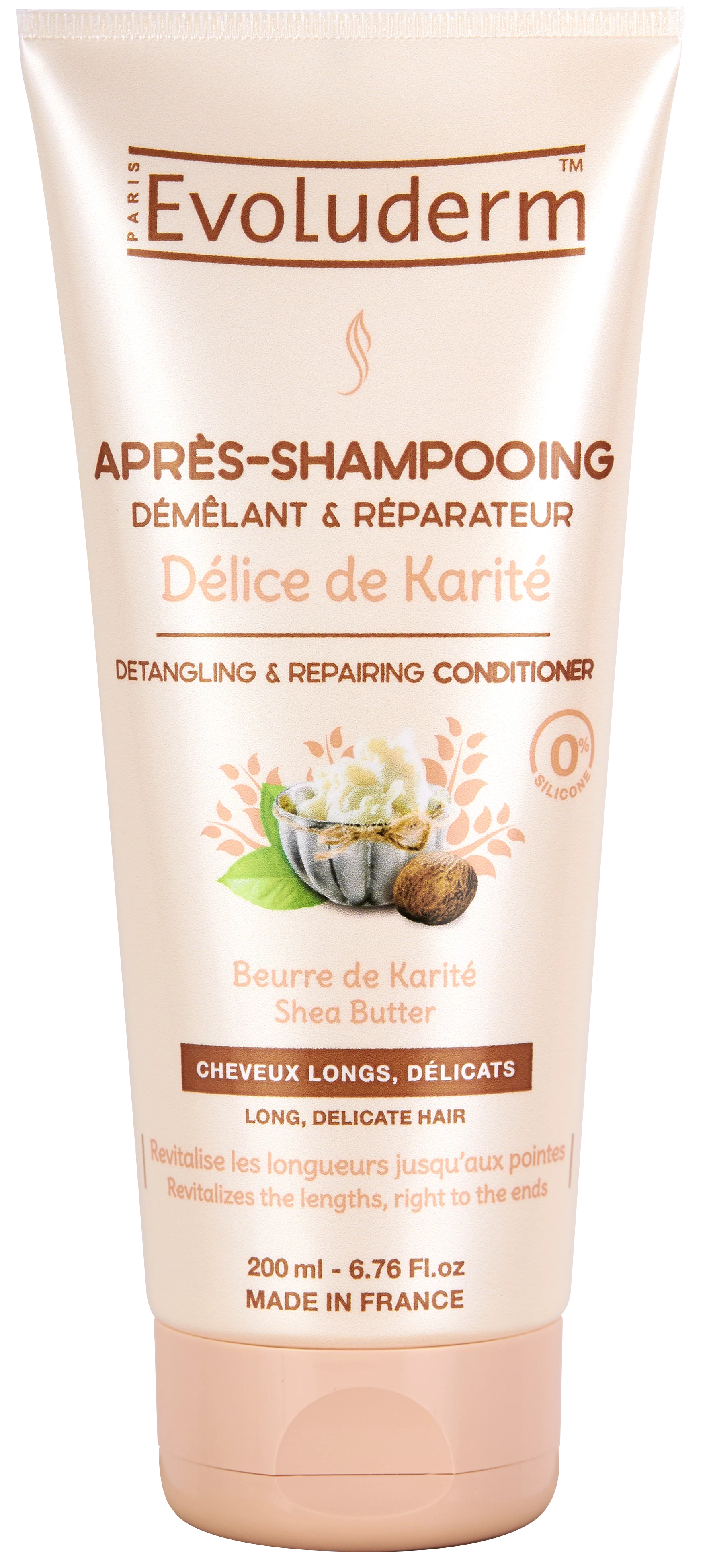 Après-shampooing Réparateur Délice De Karité 200ml - Evoluderm