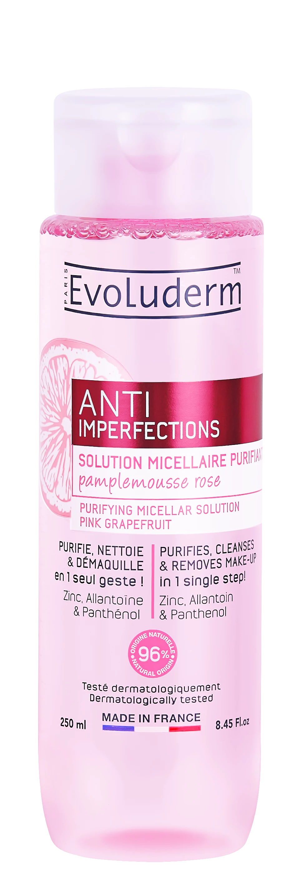 Facial Cleansing Gel for Reactive Skin, 150ml - EVOLUDERM