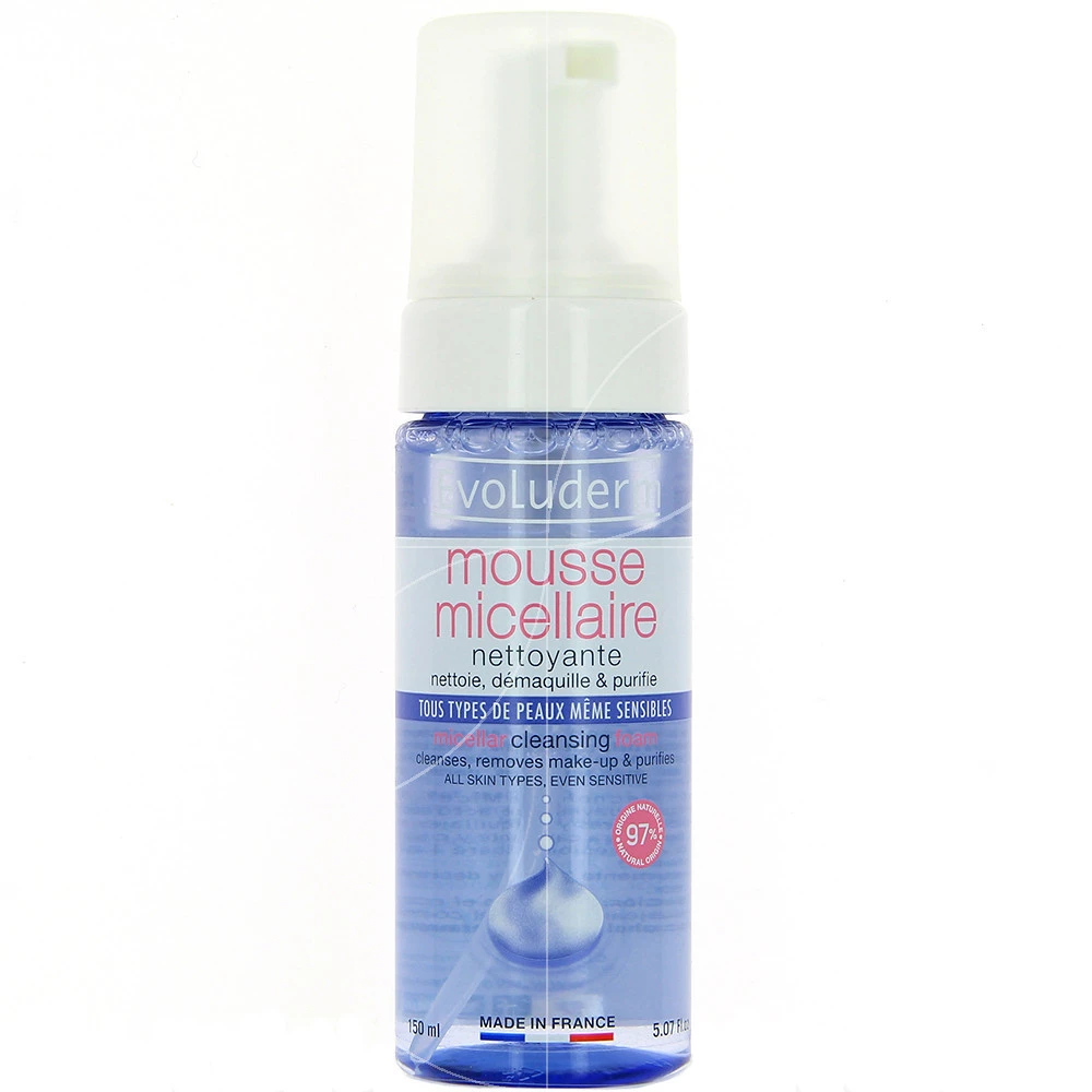 Micellar Cleansing Foam 150ml - Evoluderm