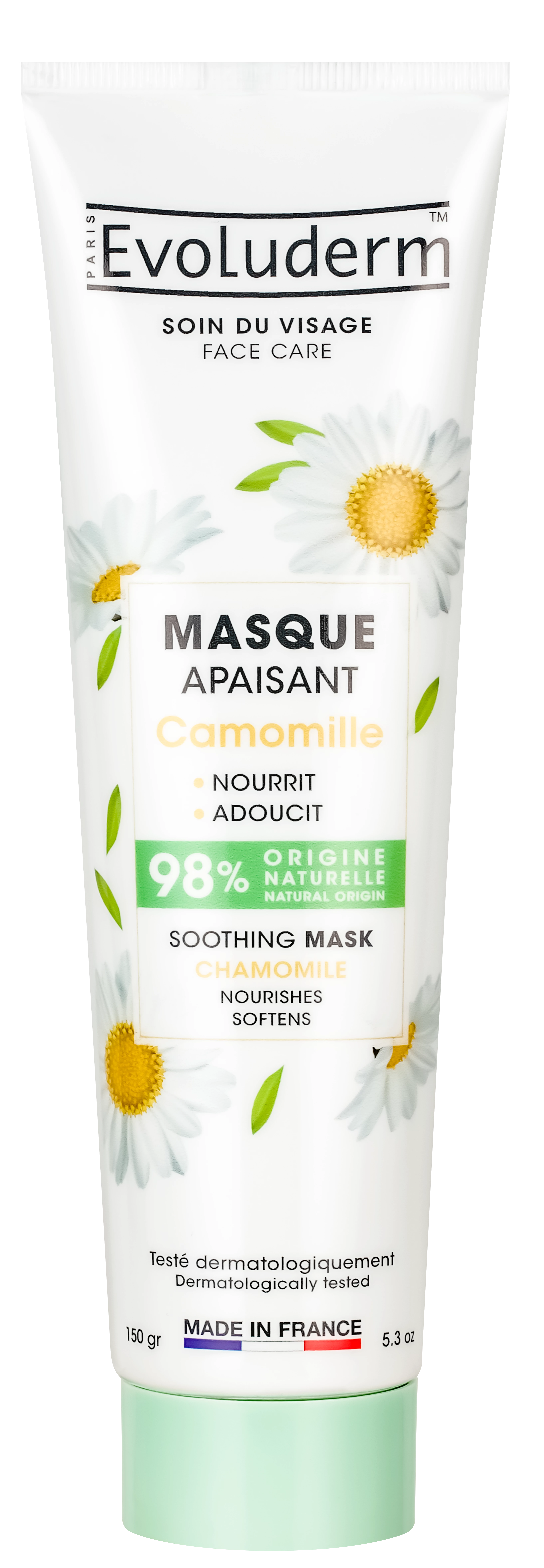 Masque Apaisant Camomille 150ml - Evoluderm