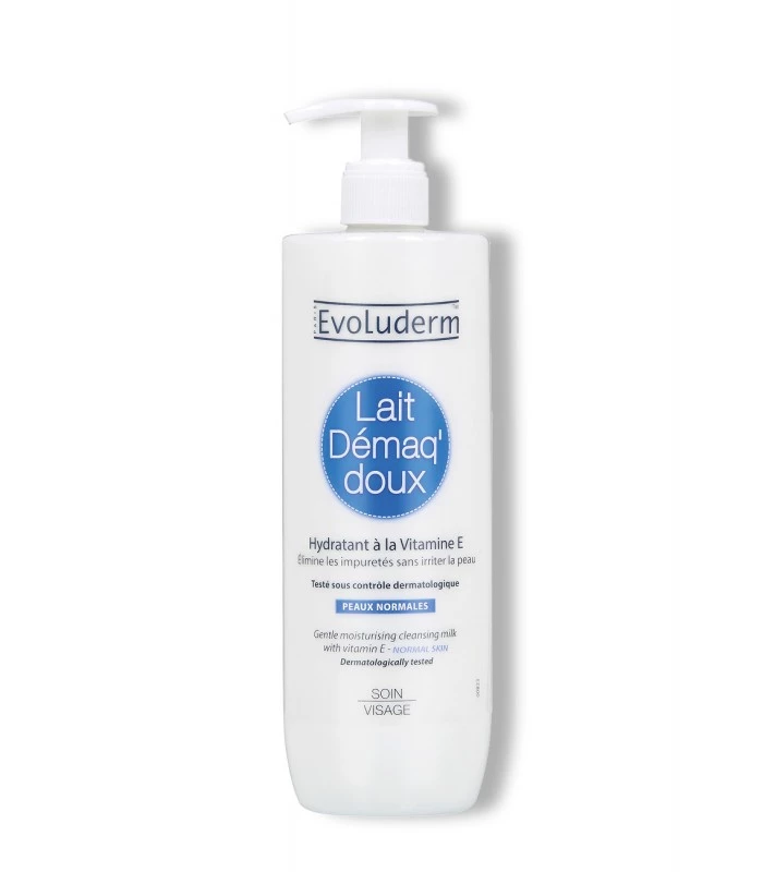 Lait Démaq' Doux Hydratant Peaux Normales 500ml - Evoluderm