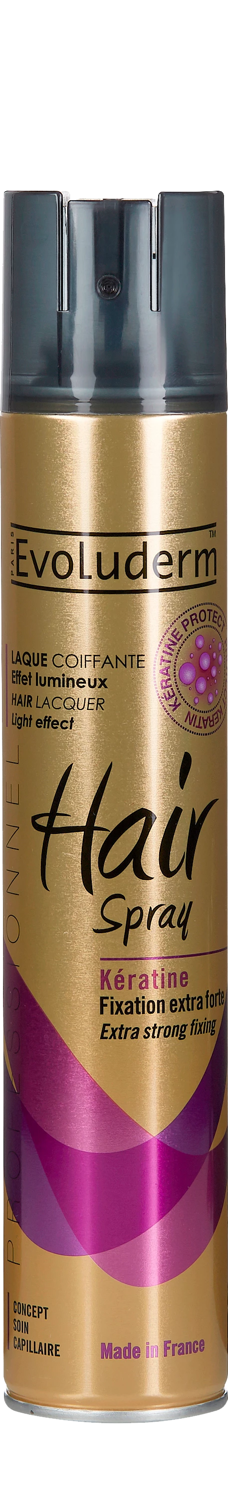 Extra starkes Haarspray, 300 ml - EVOLUDERM