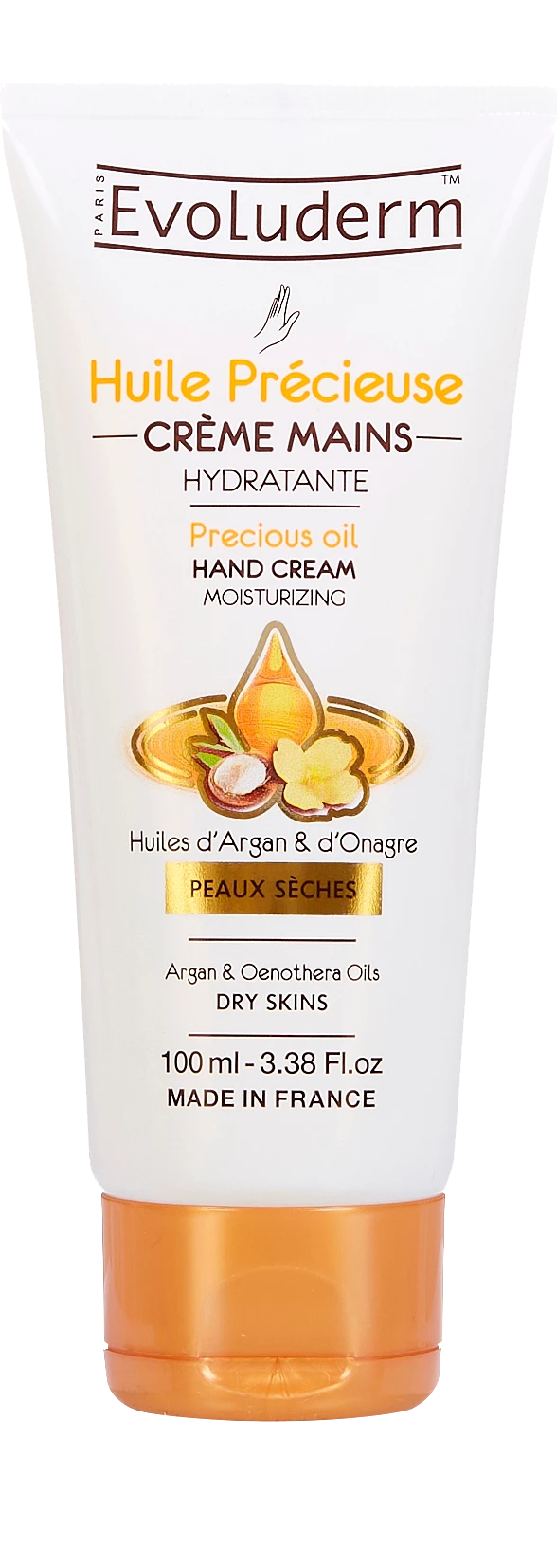 Precious Oil Hand Cream, 100ml - EVOLUDERM