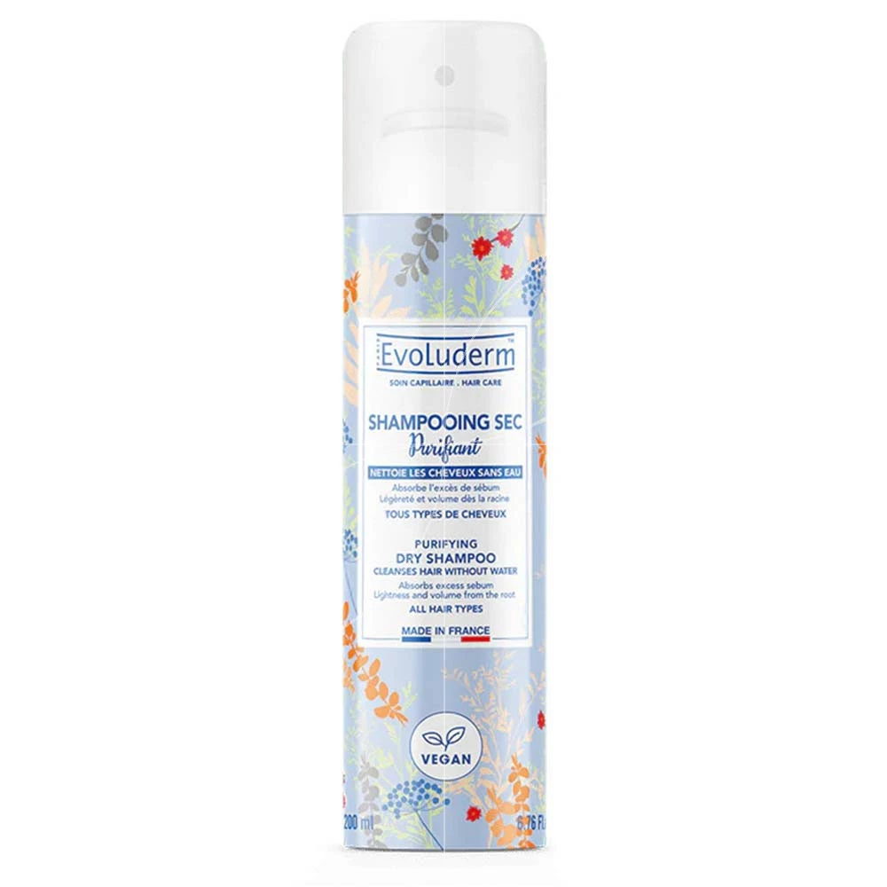 Reinigendes Trockenshampoo 400 ml - Evoluderm