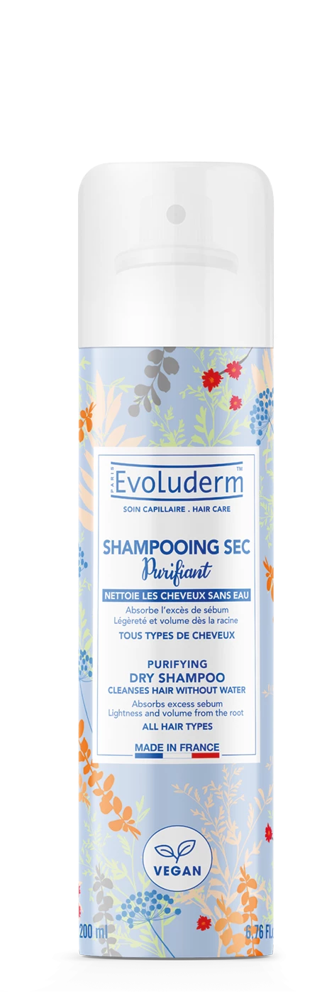 Shampoing Sec Purifiant 200ml - Evoluderm