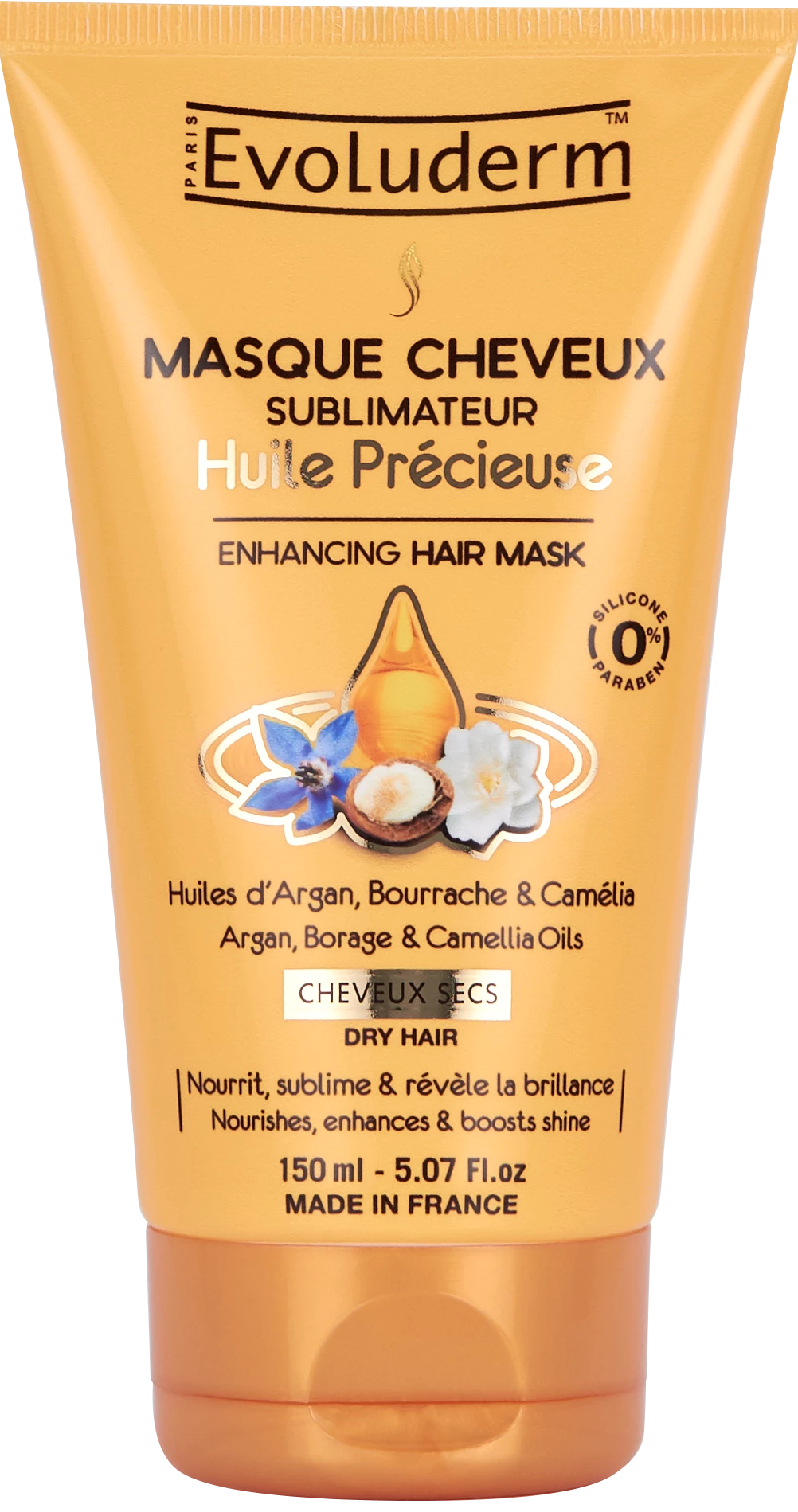 Masque Capillaire Huile Précieuse 150ml - Evoluderm