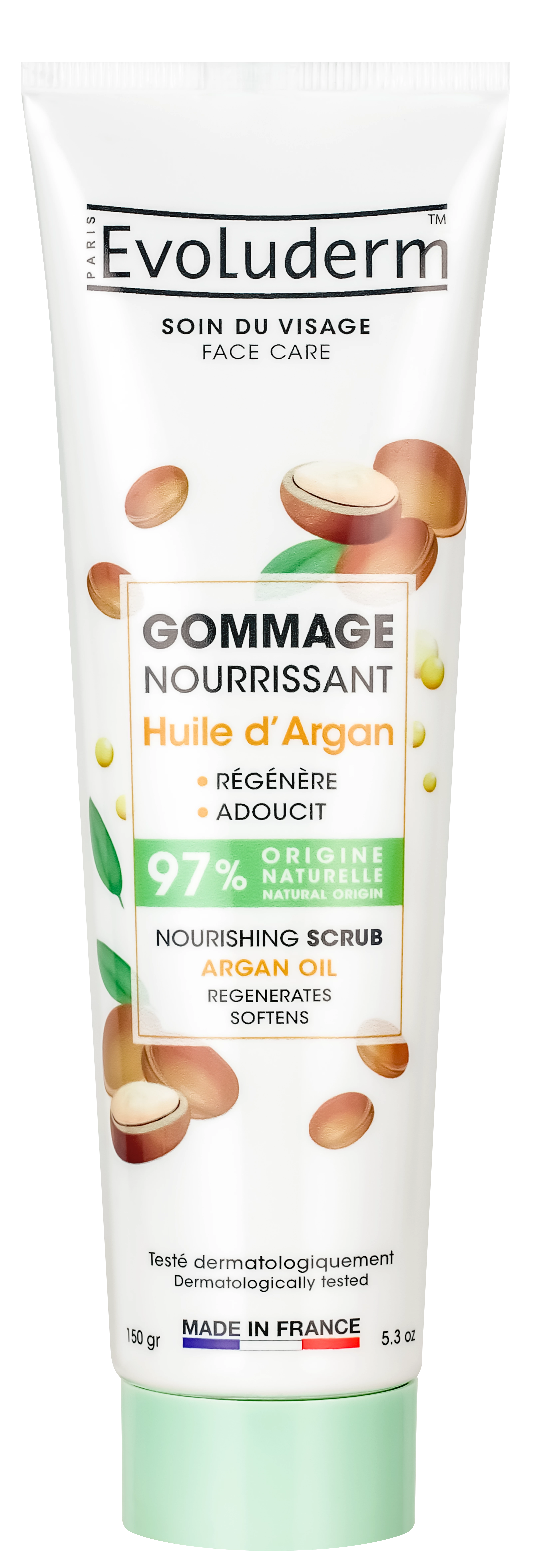 Gommage Nourrissant Huile D’argan 150ml - Evoluderm