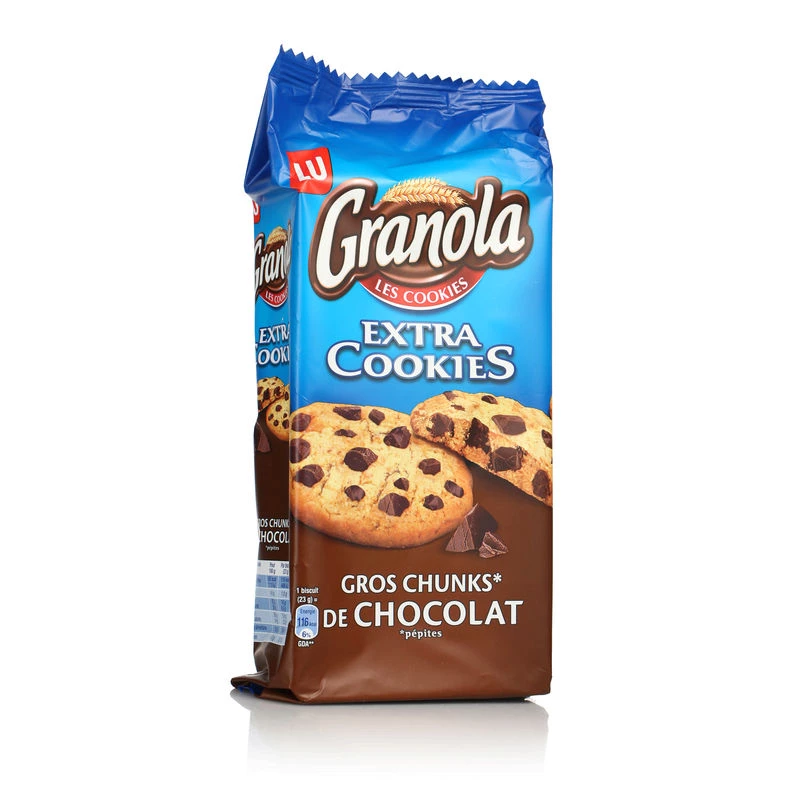 Grossiste Cookies gros éclats de chocolat 184g GRANOLA
