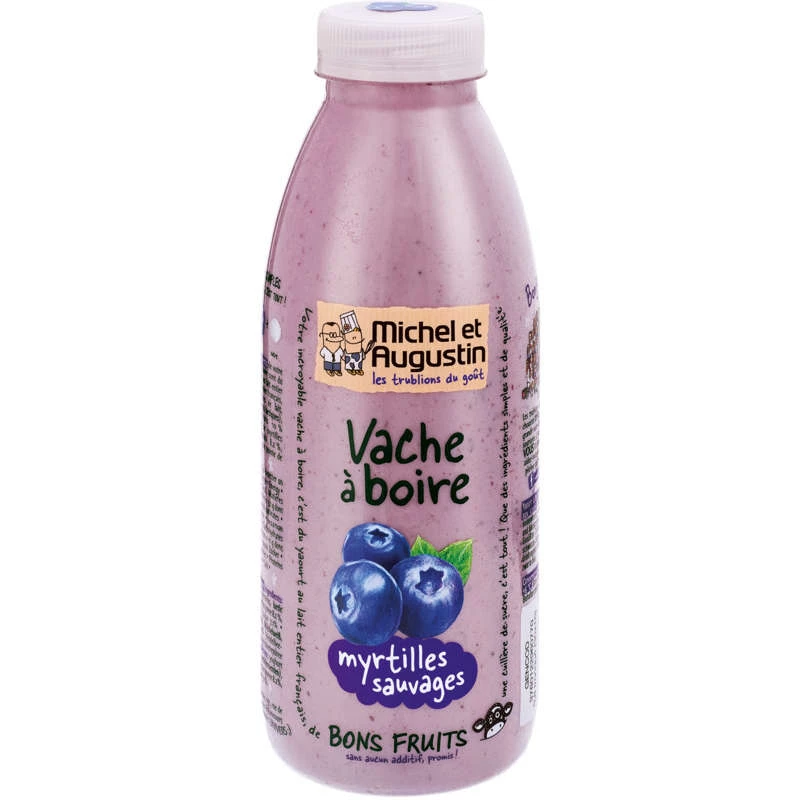 Drinking yogurt blueberry 500ml - Michel Et Augustin