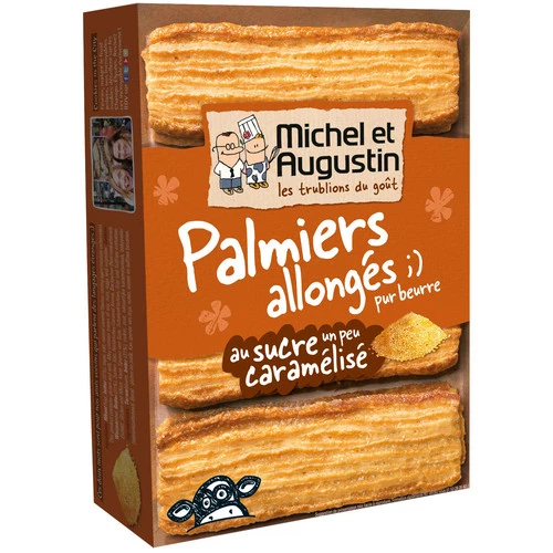 Zucker/karamellisierte Palmen 120g - MICHEL ET AUGUSTIN