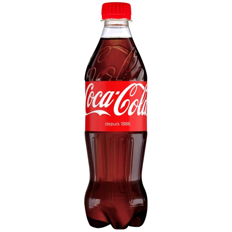 Kohlensäurehaltiges Soda 50cl - COCA COLA