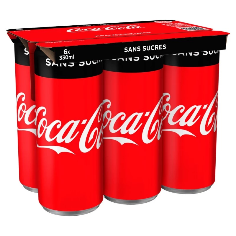 Coca Cola Zero Btes Sleek 6x33