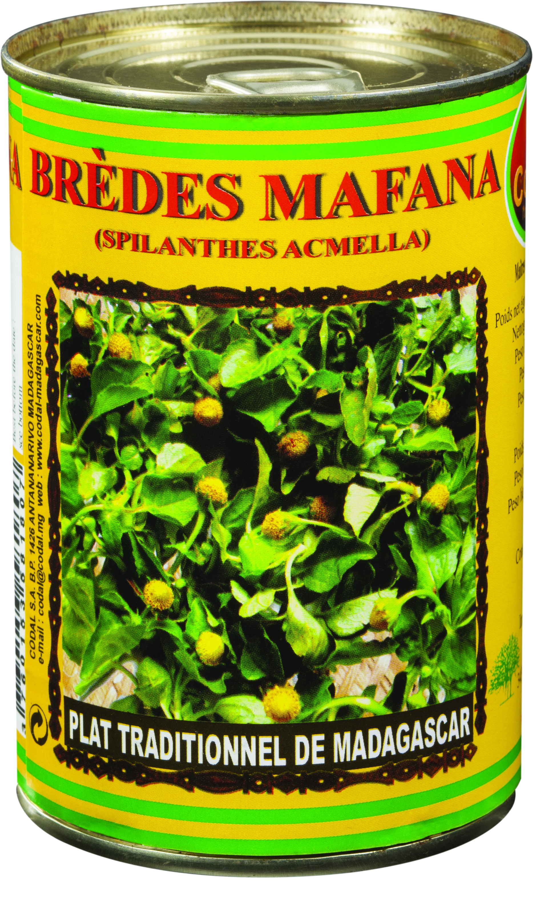 Brèdes Mafana (12 X 400 G) - Codal