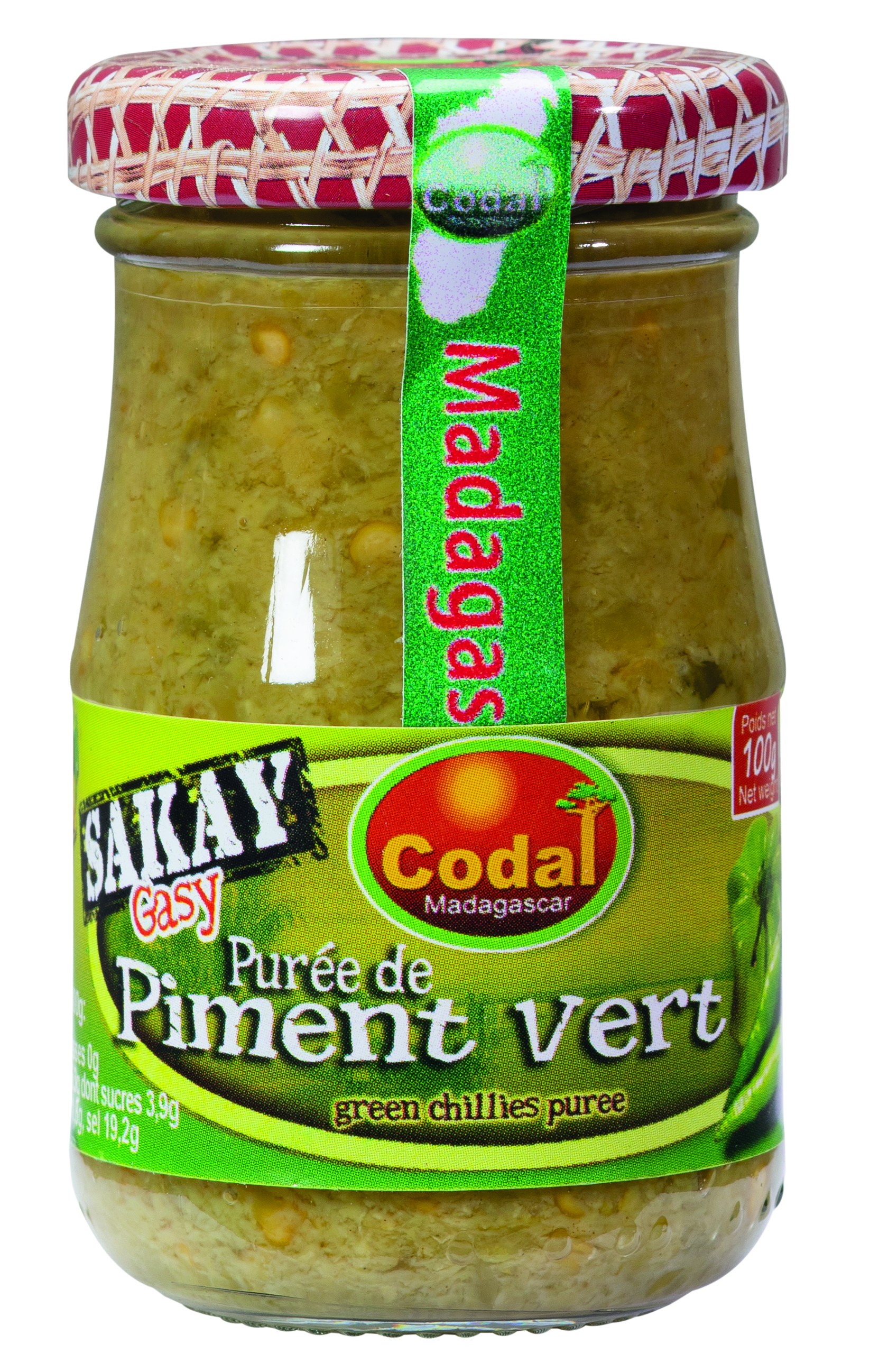 P Te De Piment Vert 24 X 100 G - CODAL