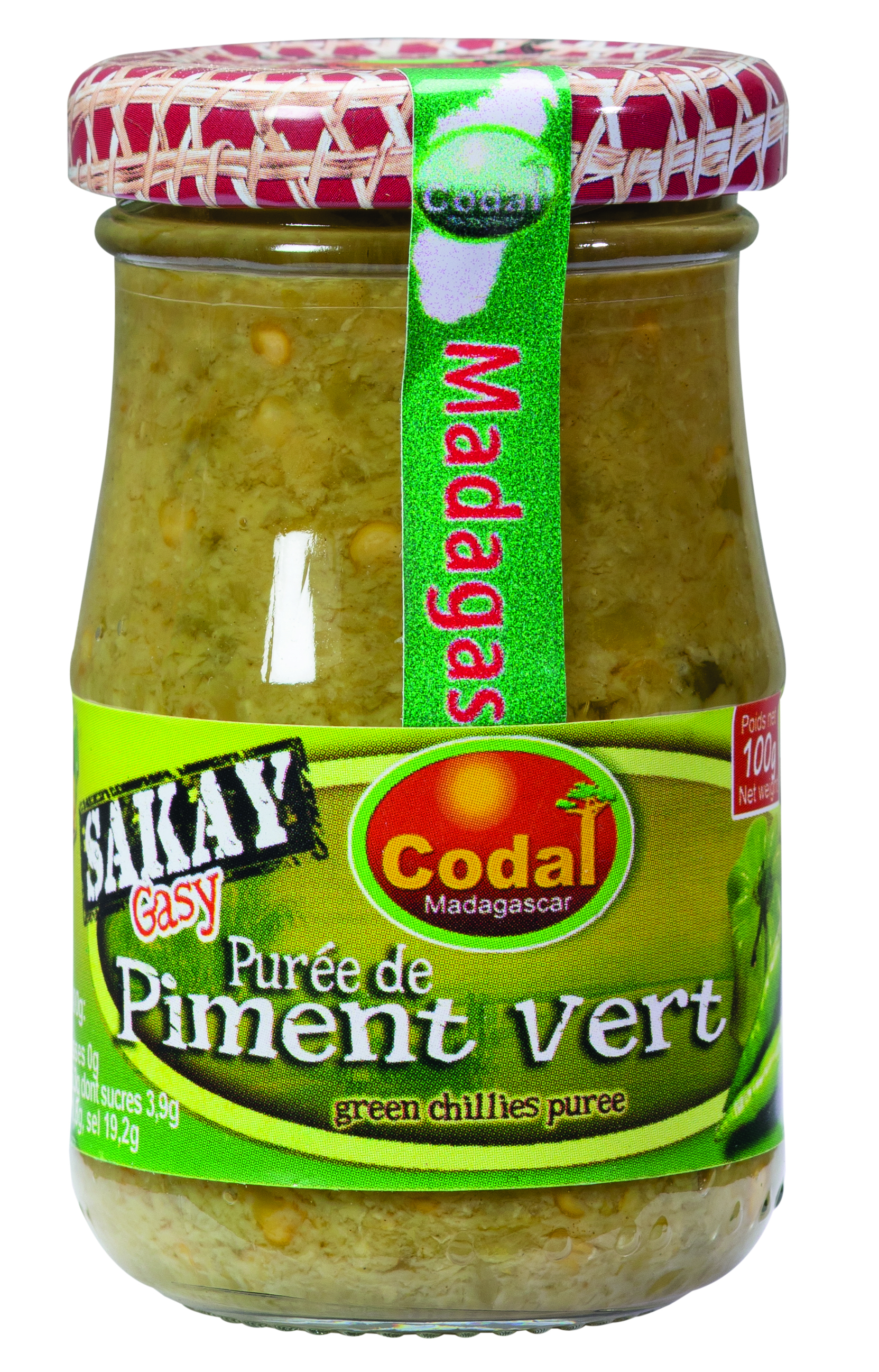 Grüne Chilipaste (24 x 100 g) - Codal