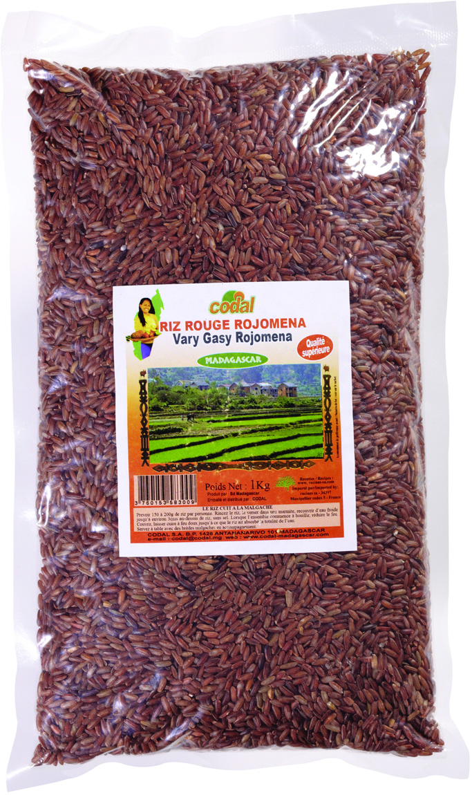 Riz Rouge Rojomena Rice Gas Rojomena 10 X 1 Kg - CODAL