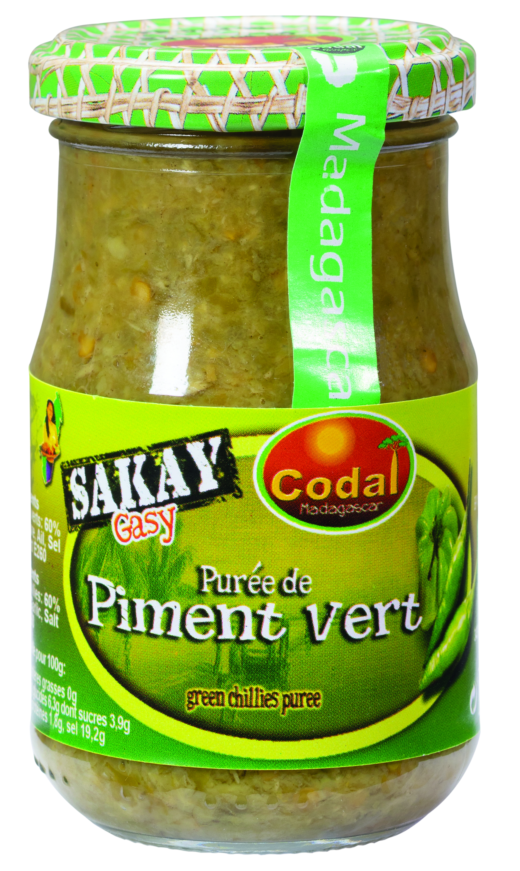 Pâte De Piment Vert (12 X 220 G) - Codal