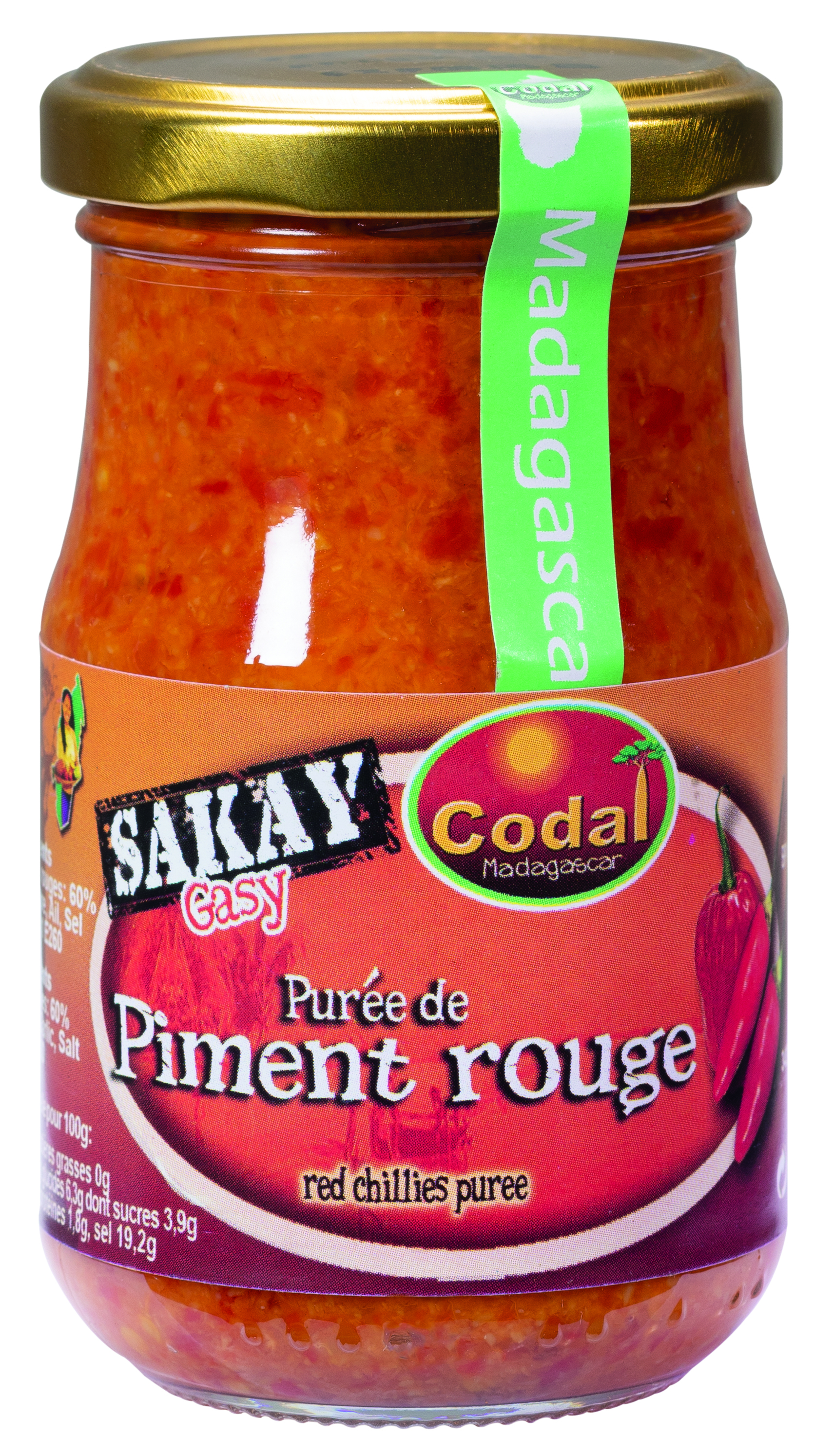 Rote Chilipaste (12 x 220 g) - Codal