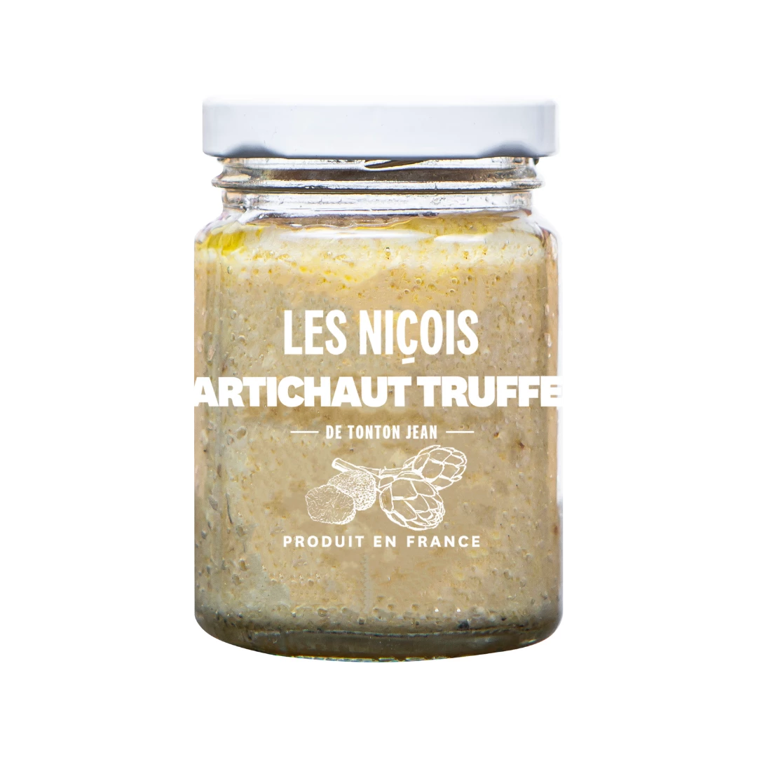 Tartinable à Base d'Artichauts et de Truffes Noires du Périgord, 80g - LES NIÇOIS