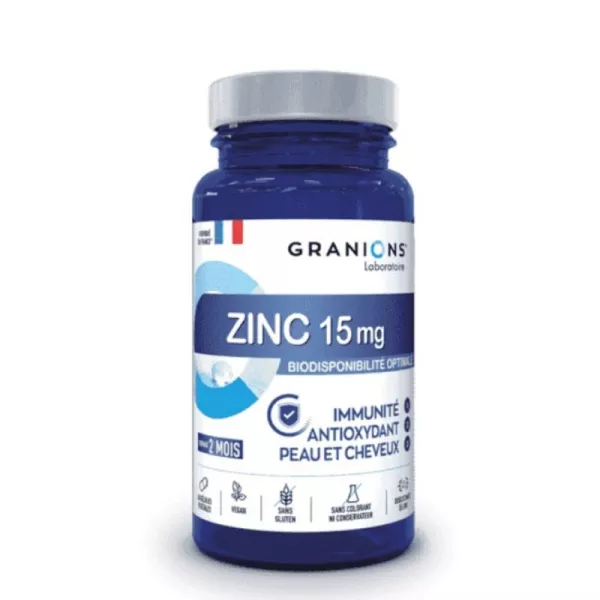 Granions Zinc 15 Mg 60 Gelulas - Granions